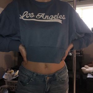 Los Angeles crop top